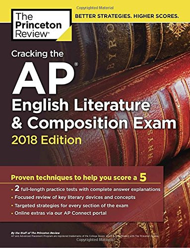 Cracking the AP English Literature & Composition Exam, 2018 Edition Cover