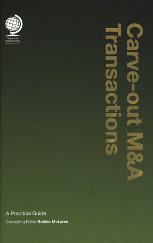 Carve-out M&A Transactions: A Practical Guide book cover by Robbie McLaren