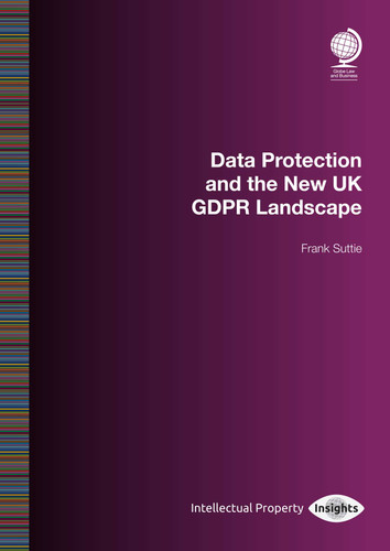 Data Protection & the New UK GDPR Landscape book cover by Frank Suttie