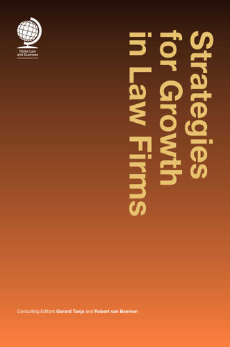 Strategies for Growth in Law Firms book cover by Gerard Tanja, Robert van Beemen