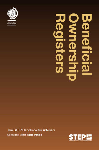 Beneficial Ownership Registers: The STEP Handbook for Advisers book cover by Paolo Panico