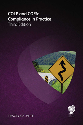 COLP and COFA: Compliance in Practice book cover by Tracey Calvert