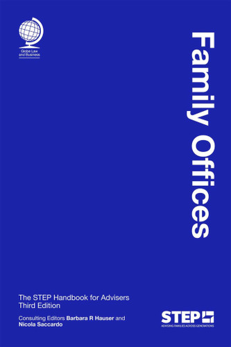 Family Offices: The STEP Handbook for Advisers book cover by Nicola Saccardo