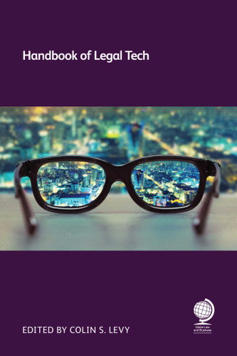 Handbook of Legal Tech book cover by Colin S Levy