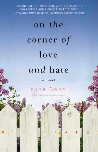 On the Corner of Love and Hate (Hopeless Romantics) book cover by Nina Bocci