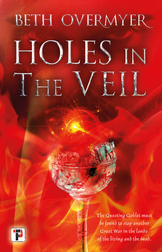 Holes in the Veil (The Goblets Immortal) book cover by Beth Overmyer