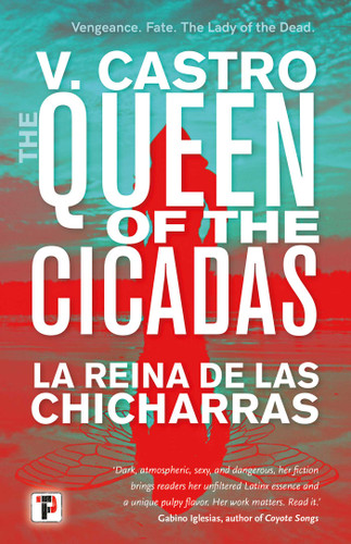 The Queen of the Cicadas book cover by V. Castro
