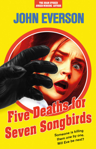 Five Deaths for Seven Songbirds book cover by John Everson