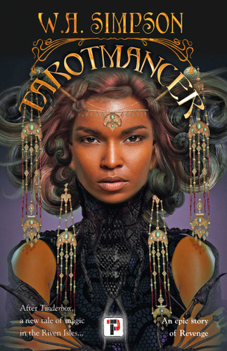 Tarotmancer (Tales from the Riven Isles) book cover by W.A. Simpson