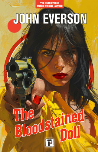 The Bloodstained Doll book cover by John Everson