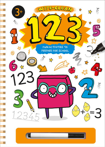 Help with Homework: 3+ 123: Wipe-Clean Workbook book cover by IglooBooks
