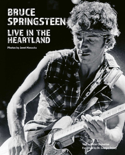 Bruce Springsteen: Live in the Heartland book cover by Janet Macoska