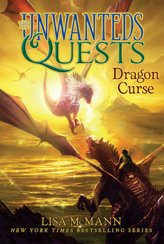 Dragon Curse (The Unwanteds Quests) book cover by Lisa McMann