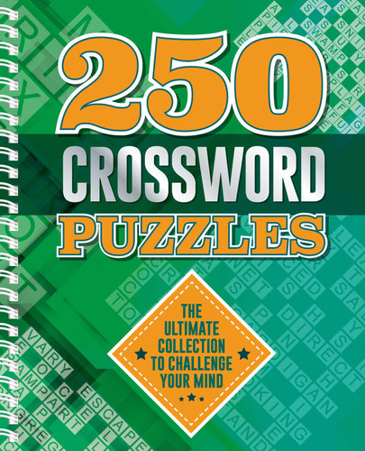250 Crossword Puzzles book cover by Igloo Books