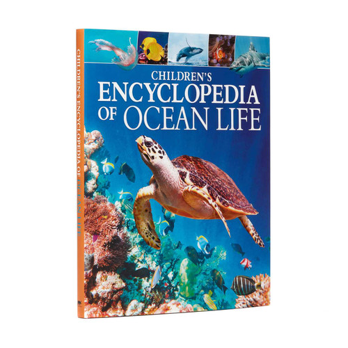 Children's Encyclopedia of Ocean Life: A Deep Dive into Our World's Oceans book cover by Martin