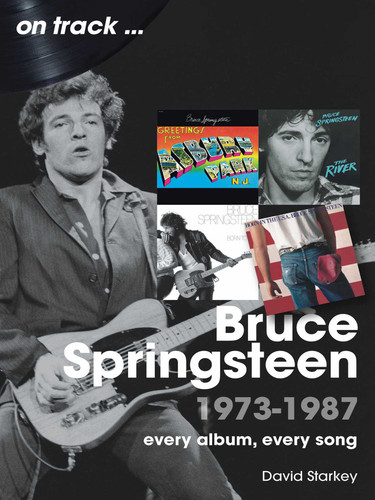 Bruce Springsteen 1973-1987: Every Album Every Song (On Track) book cover by David Starkey