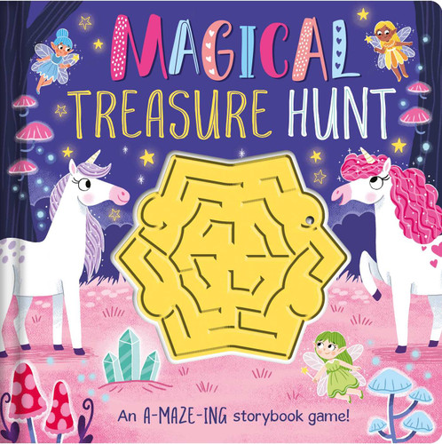 Magical Treasure Hunt: An a-MAZE-ing Storybook Game book cover by IglooBooks