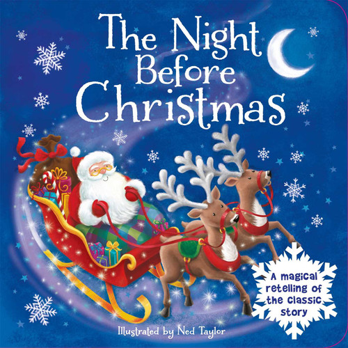The Night Before Christmas: Padded Board Book book cover by IglooBooks