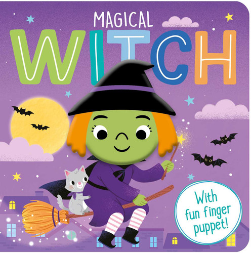 Magical Witch: A Finger Puppet Board Book Ages 0-4 book cover by IglooBooks