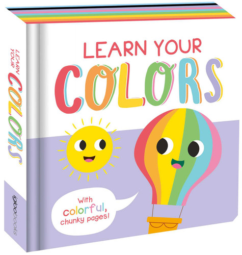 Learn Your Colors: Chunky Board Book book cover by IglooBooks