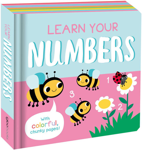 Learn Your Numbers: With Colorful Chunk Pages - Numbers & Counting Fun for Toddlers book cover by IglooBooks