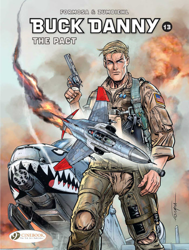 The Pact (Buck Danny) book cover by Frédéric Zumbiehl