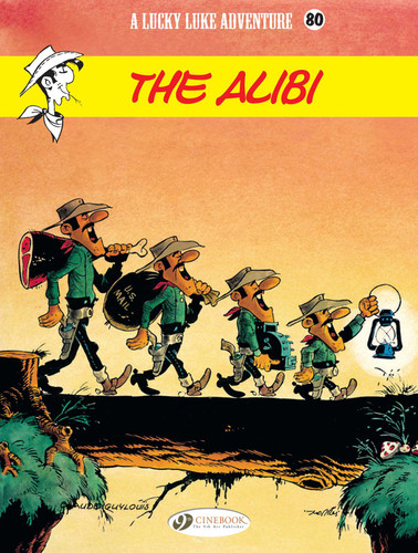 The Alibi (Lucky Luke) book cover by Claude Guylouis