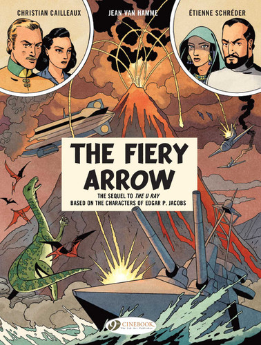 Fiery Arrow (Before Blake & Mortimer) book cover by Jean Van Hamme