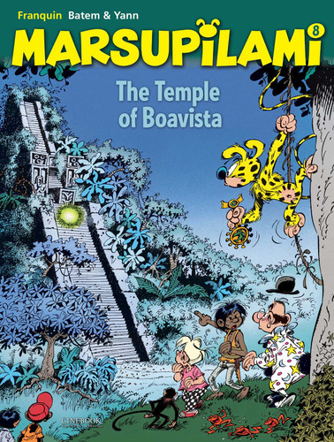 The Temple of Boavista (Marsupilami) book cover by Franquin