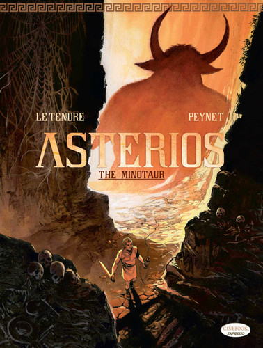 Asterios the Minotaur book cover by Serge Le Tendre