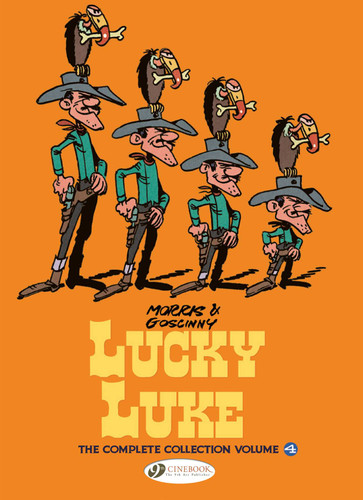 The Lucky Luke Complete Collection Vol. 4 (Lucky Luke - The Complete Collection) book cover by René Goscinny