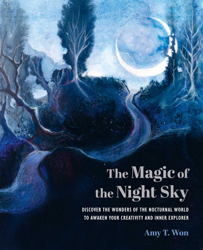 The Magic of the Night Sky: Discover the wonders of the nocturnal world to awaken your creativity and inner explorer book cover by Amy T Won