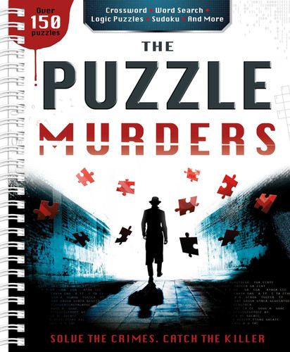 The Puzzle Murders: Crosswords, Sudoku and Logic Puzzles to Tax Your Sleuthing Skills! book cover by IglooBooks