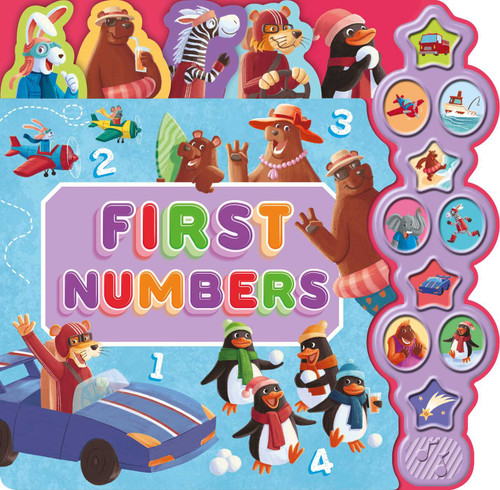 First Numbers: Interactive Children's Sound Book with 10 Buttons book cover by IglooBooks