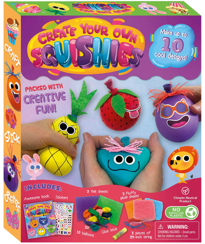 Create Your Own Squishies: Craft Box Set for Kids book cover by IglooBooks