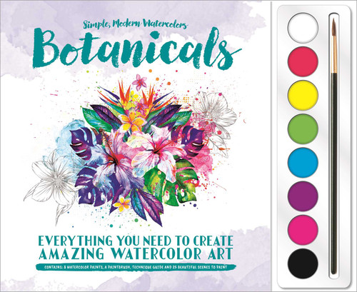 Botanicals: Watercolor Paint Set book cover by IglooBooks