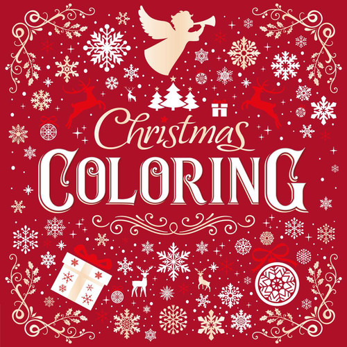 Christmas Coloring: Adult Coloring Book book cover by IglooBooks