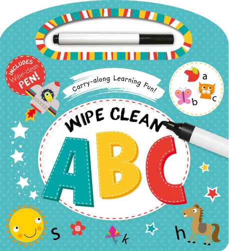 Wipe Clean Carry & Learn: ABC: Early Learning for 3+ Year-Olds book cover by IglooBooks