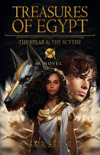 Treasures of Egypt: The Spear & the Scythe book cover by Amr Saleh