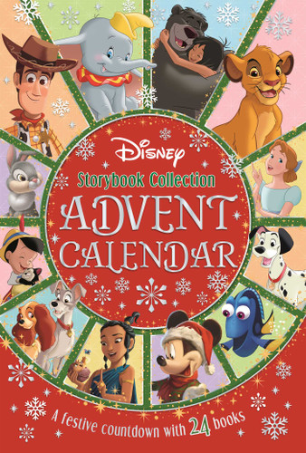 Disney: Storybook Collection Advent Calendar: A Festive Countdown with 24 Books book cover by IglooBooks