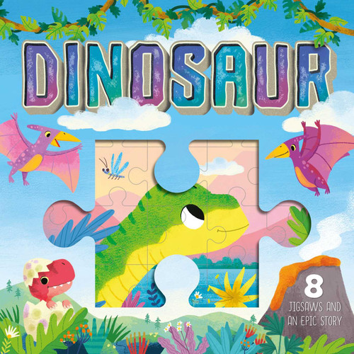 Dinosaur: a Jigsaw Storybook book cover by IglooBooks