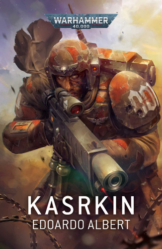 Kasrkin (Warhammer 40,000) book cover by Edoardo Albert
