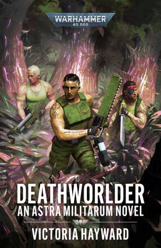 Deathworlder (Warhammer 40,000) book cover by Victoria Hayward