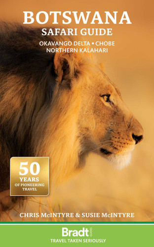 Botswana Safari Guide book cover by Chris McIntyre, Susie McIntyre