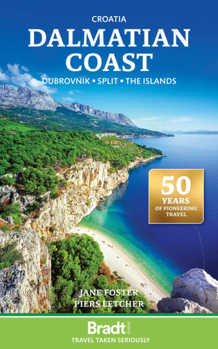 Croatia: Dalmatian Coast: Dubrovnik, Split, The Islands book cover by Jane Foster, Piers Letcher