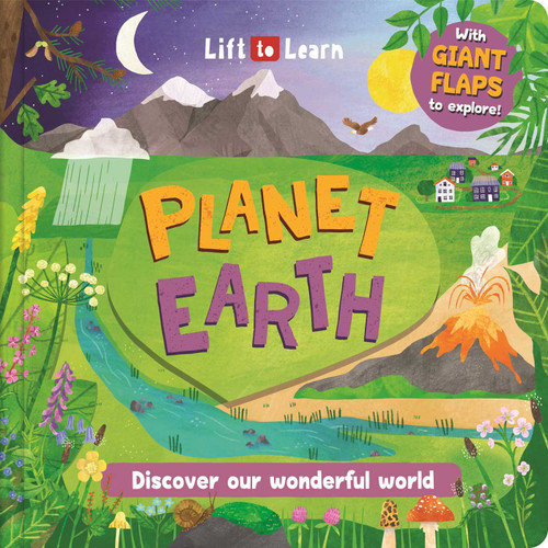 Lift to Learn: Planet Earth: with Giant Flaps to Discover our Wonderful World book cover by IglooBooks, Rose Harkness