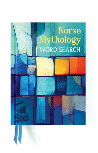 Norse Mythology Word Search book cover by Alex Wells