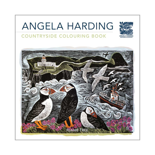 Countryside (Angela Harding) Colouring Book (Gift Colouring Books) book cover by 