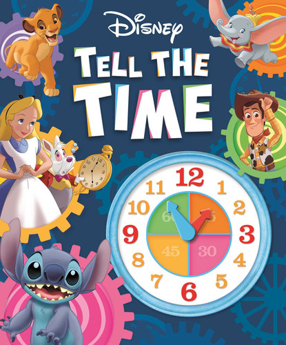 Disney: Tell the Time book cover by IglooBooks, Walt Disney