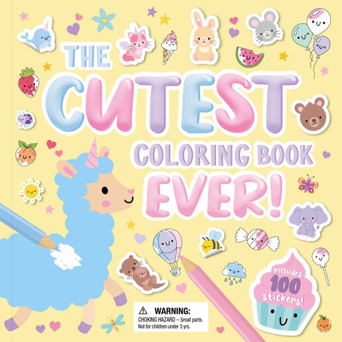 The Cutest Coloring Book Ever book cover by IglooBooks